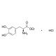 L-DOPA Ethyl Ester Hydrochloride (CAS 39740-30-2) - chemical structure image