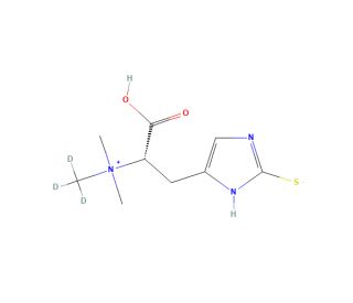 L-(&plus;)-Ergothioneine-d3 (CAS 1356933-89-5) - chemical structure image