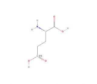 L-Glutamic acid-5-13C (CAS 81202-00-8) - chemical structure image