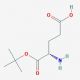 L-Glutamic acid alpha-tert-butyl ester (CAS 45120-30-7) - chemical structure image