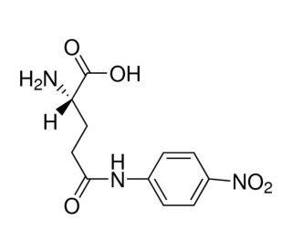 L-Glutamic acid &gamma;-(4-nitroanilide) (CAS 7300-59-6) - chemical structure image