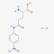 L-Glutamic acid γ-(p-nitroanilide) hydrochloride (CAS 67953-08-6) - chemical structure image