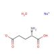 L-Glutamic acid monosodium salt monohydrate (CAS 6106-04-3) - chemical structure image