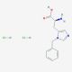 L-Histidine, 3-(phenylmethyl)-, dihydrochloride (CAS 109013-61-8) - chemical structure image