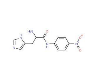 L-Histidine 4-nitroanilide (CAS 70324-65-1) - chemical structure image