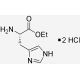 L-Histidine ethyl ester dihydrochloride (CAS 35166-54-2) - chemical structure image