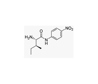 L-Isoleucine 4-nitroanilide (CAS 70324-66-2) - chemical structure image