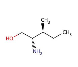 L-Isoleucinol (CAS 24629-25-2) - chemical structure image
