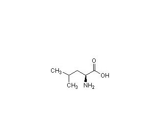 L-Leucine (CAS 61-90-5) - chemical structure image