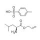 Struttura molecolare di L-Leucine allyl ester 4-toluenesulfonate salt, Numero CAS: 88224-03-7 L-Leucine allyl ester 4-toluenesulfonate salt (CAS 88224-03-7) - chemical structure image