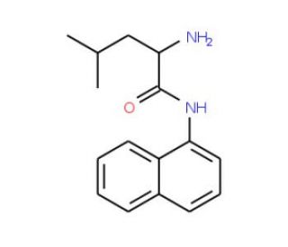 L-Leucine alpha-naphthylamide (CAS 203793-55-9) - chemical structure image
