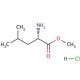 L-Leucine methyl ester hydrochloride (CAS 7517-19-3) - chemical structure image