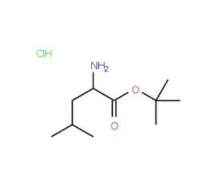 L-Leucine tert-butyl ester hydrochloride (CAS 2748-02-9) - chemical structure image