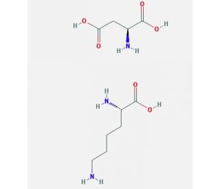 L-Lysine L-aspartate - chemical structure image
