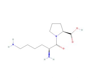 L-Lysyl-L-proline Dihydrochloride (CAS 52766-27-5) - chemical structure image