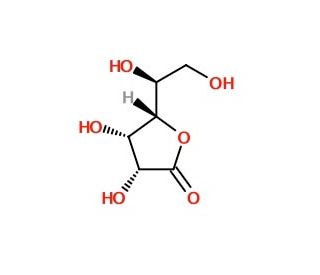 L-Mannonic acid &gamma;-lactone (CAS 22430-23-5) - chemical structure image