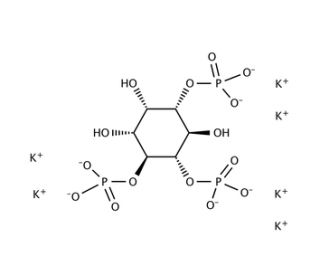 L-myo-Inositol 1,4,5-Trisphosphate, Hexapotassium Salt (CAS 129828-71-3) - chemical structure image
