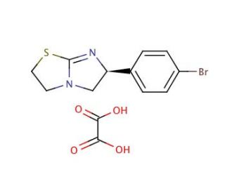L-p-Bromotetramisole oxalate (CAS 62284-79-1) - chemical structure image