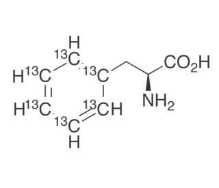 L-Phenylalanine-13C6 (CAS 180268-82-0) - chemical structure image