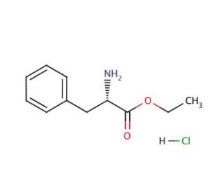 L-Phenylalanine ethyl ester hydrochloride (CAS 3182-93-2) - chemical structure image