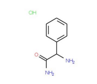 L-Phenylglycine amide hydrochloride (CAS 60079-51-8) - chemical structure image