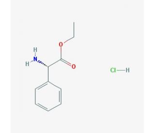 L-Phenylglycine ethyl ester hydrochloride (CAS 59410-82-1) - chemical structure image
