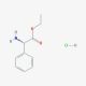 L-Phenylglycine ethyl ester hydrochloride (CAS 59410-82-1) - chemical structure image