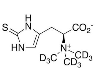 L-(&plus;)-Ergothioneine-d9 (CAS 497-30-3) - chemical structure image
