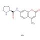 L-Proline 7-amido-4-methylcoumarin hydrobromide (CAS 115388-93-7) - chemical structure image