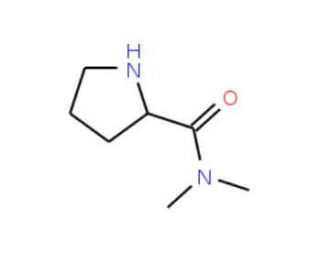 L-Proline dimethylamide (CAS 29802-22-0) - chemical structure image
