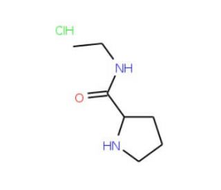 L-Proline ethylamide hydrochloride (CAS 58107-62-3) - chemical structure image