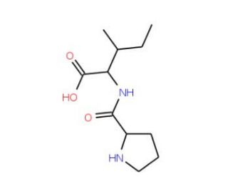 L-Prolyl-L-isoleucine (CAS 51926-51-3) - chemical structure image