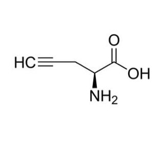 L-Propargylglycine (CAS 23235-01-0) - chemical structure image