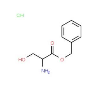 L-Serine benzyl ester hydrochloride (CAS 60022-62-0) - chemical structure image