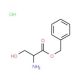 L-Serine benzyl ester hydrochloride (CAS 60022-62-0) - chemical structure image