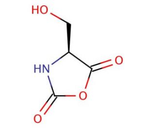 L-Serine N-Carboxyanhydride (CAS 33043-54-8) - chemical structure image
