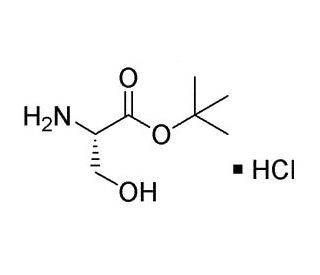 L-Serine tert-butyl ester hydrochloride (CAS 106402-41-9) - chemical structure image