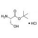 L-Serine tert-butyl ester hydrochloride (CAS 106402-41-9) - chemical structure image
