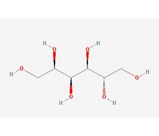 L-Sorbitol (CAS 6706-59-8) - chemical structure image