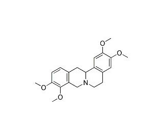 L-Tetrahydropalmatine (CAS 483-14-7) - chemical structure image