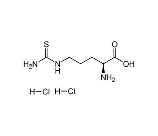 L-thiocitrulline, Dihydrochloride (CAS 212051-53-1) - chemical structure image