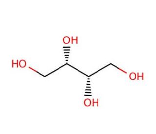 L-Threitol (CAS 2319-57-5) - chemical structure image