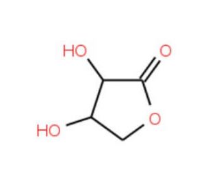 L-Threonic acid-1,4-lactone (CAS 21730-93-8) - chemical structure image