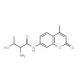 L-Threonine 7-amido-4-methylcoumarin (CAS 191723-66-7) - chemical structure image