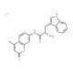 L-Tryptophan 7-amido-4-methylcoumarin hydrochloride (CAS 201860-49-3) - chemical structure image