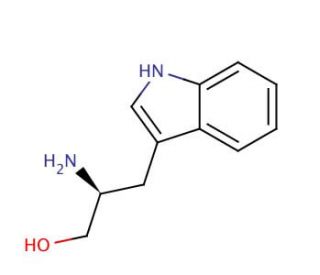 L-Tryptophanol (CAS 2899-29-8) - chemical structure image