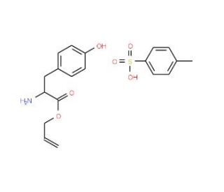 L-Tyrosine allyl ester 4-toluenesulfonate salt (CAS 125441-05-6) - chemical structure image