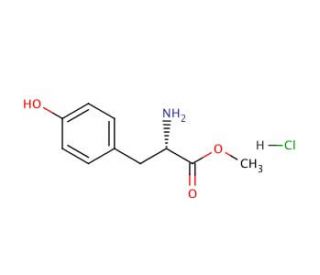 L-Tyrosine methyl ester hydrochloride (CAS 3417-91-2) - chemical structure image