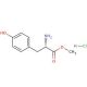 L-Tyrosine methyl ester hydrochloride (CAS 3417-91-2) - chemical structure image