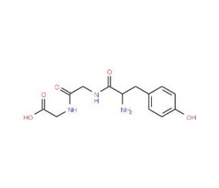 L-Tyrosylglycylglycine (CAS 21778-69-8) - chemical structure image